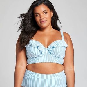 Lane Bryant Longline Underwire Bikini Top